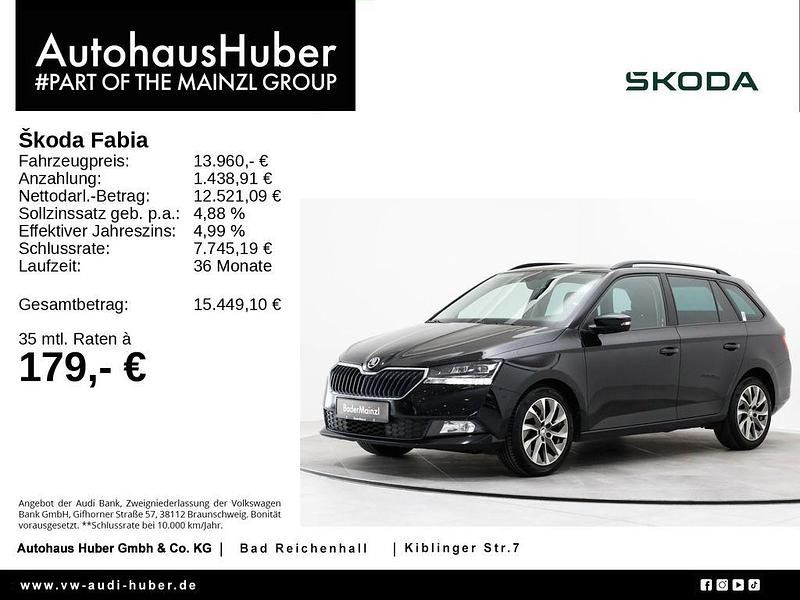 Gebraucht Skoda Fabia Clever 96 PS (70 kW) 2022 Blackmagic perleffekt Kombi