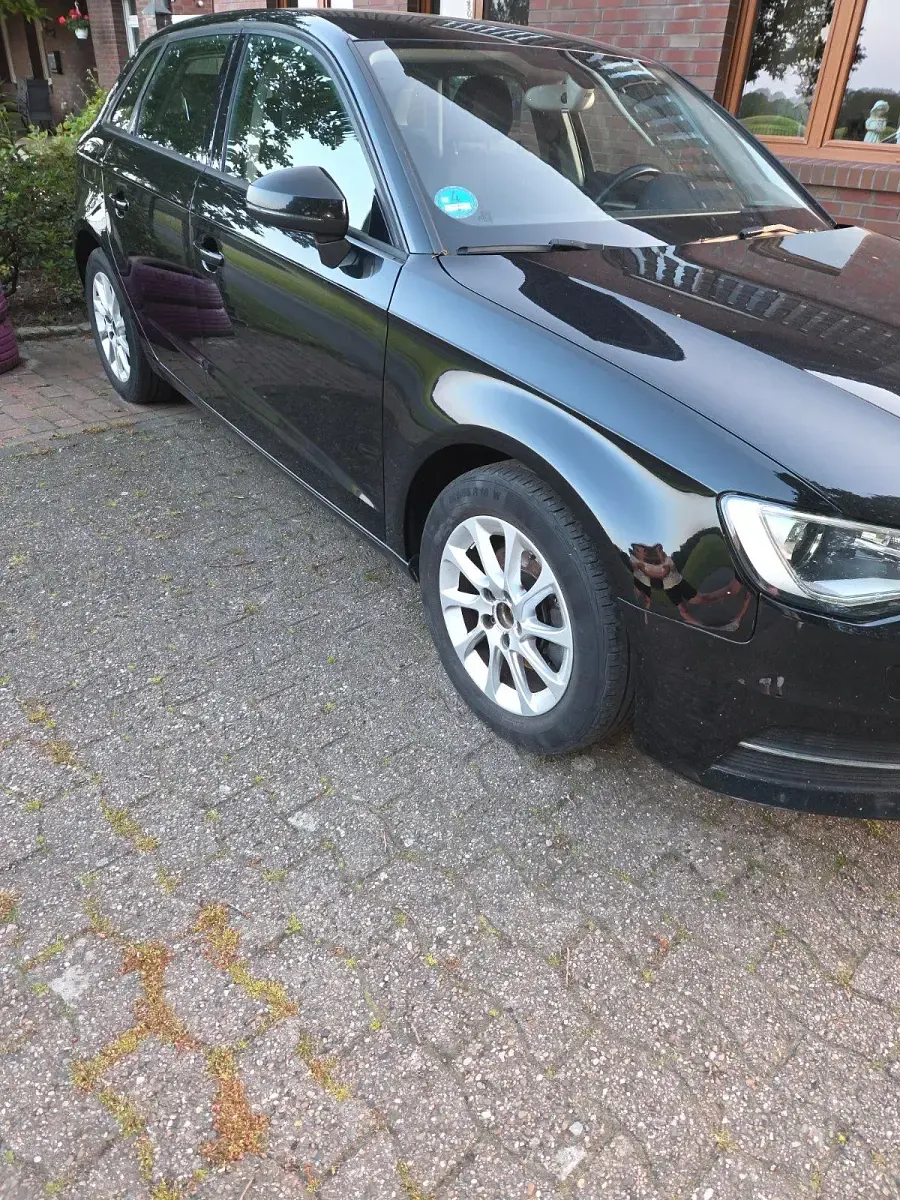 Gebraucht Audi A3 Sportback 110 PS (80 kW) 2015 Schwarz Kleinwagen