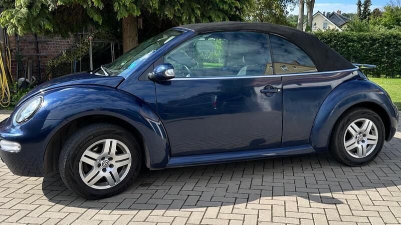Blau Gebraucht 2003 VW Beetle Cabrio | 3.800 € (Fairer Preis) - Bild 1/4