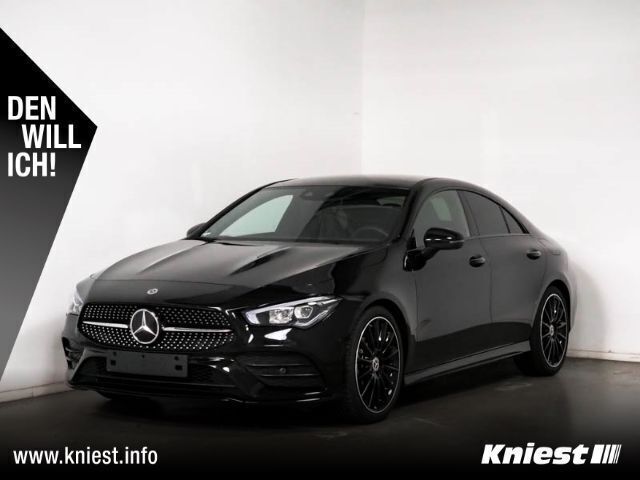 Schwarz Gebraucht 2023 Mercedes CLA180 AMG Limousine | 34.490 € (Fairer Preis) - Bild 1/4