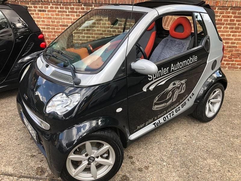 Gebraucht Smart ForTwo Cabrio Brabus 54 PS (39 kW) 2001 Schwarz Cabrio