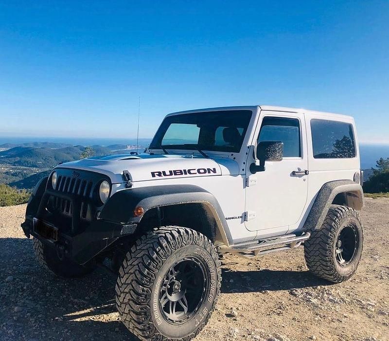 Weiß Gebraucht 2014 Jeep Wrangler Rubicon SUV | 32.999 € (Fairer Preis) - Bild 1/4