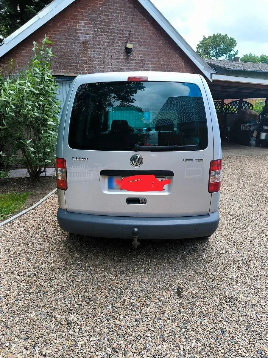 Gebraucht VW Caddy Life 105 PS (77 kW) 2005 Silber Van / Kleinbus