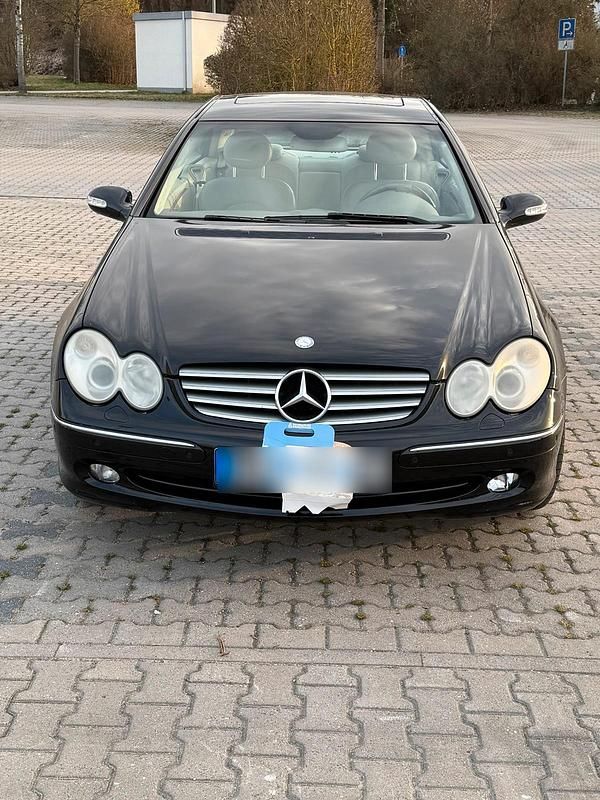 Gebraucht Mercedes CLK320 218 PS (160 kW) 2004 Schwarz Coupé