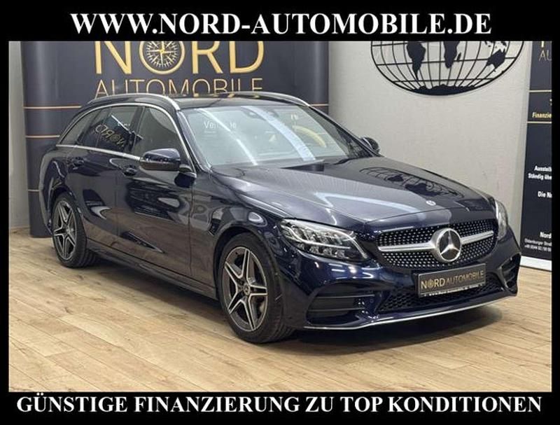 Gebraucht Mercedes C200 AMG 160 PS (117 kW) 2021 Blau Limousine