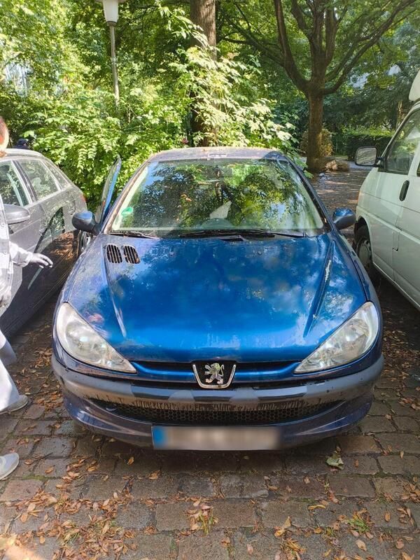 Blau Gebraucht 2006 Peugeot 206 Kleinwagen | 700 € (Superpreis) - Bild 1/4