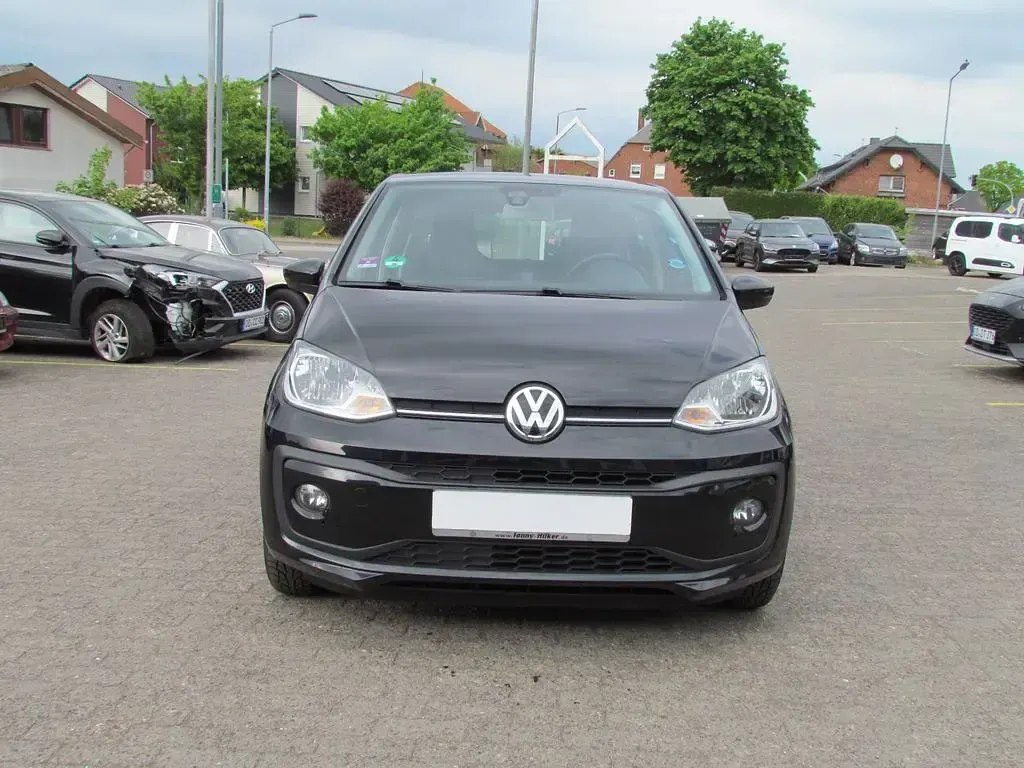 Gebraucht VW up! move up! 60 PS (44 kW) 2018 Schwarz Kleinwagen