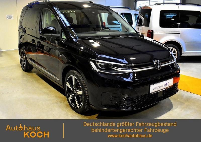 Gebraucht VW Caddy Style 114 PS (83 kW) 2022 Schwarz Van / Kleinbus