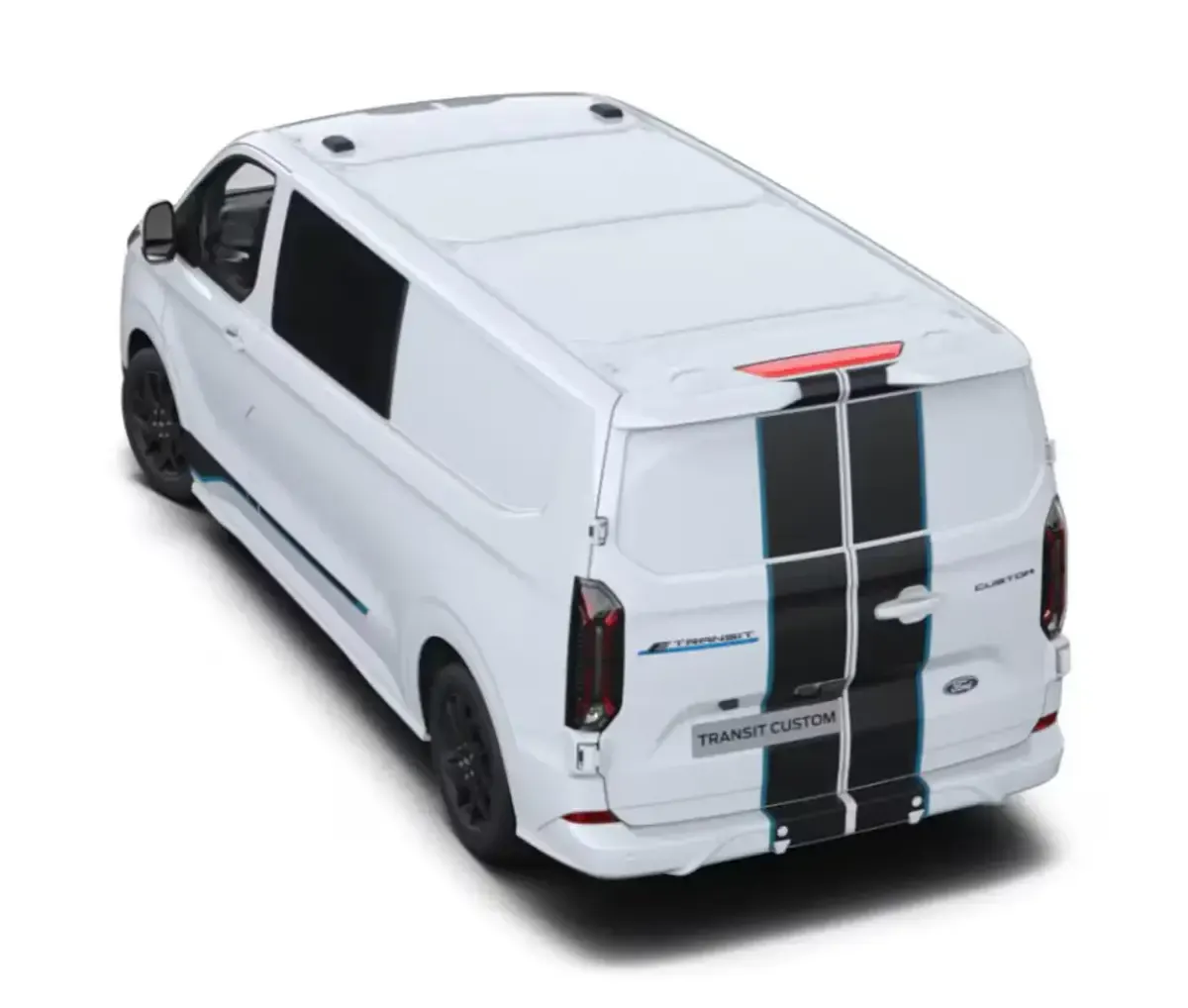 Neu Ford E-Transit Sport 160 kW (218 PS) 2026 Frozen white Van
