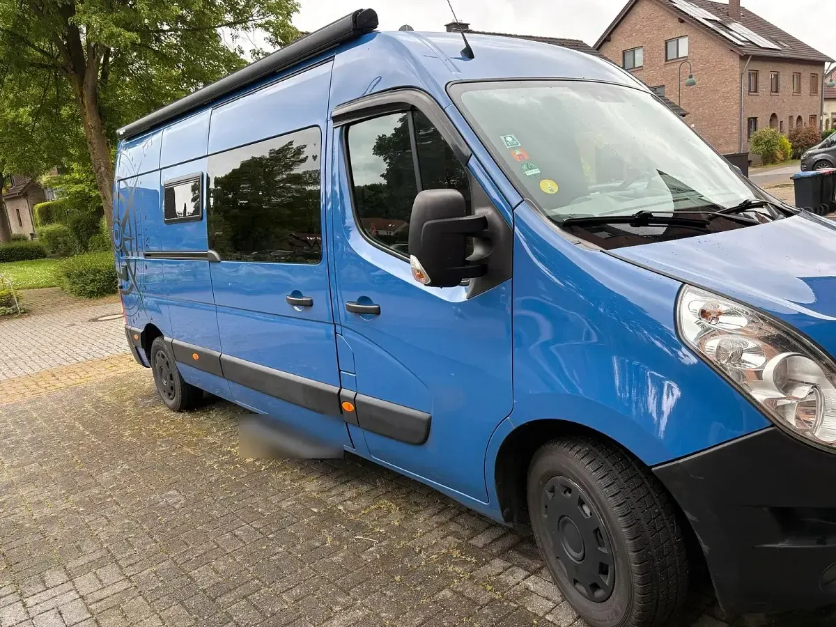 Używany Renault Master 125 KM (91 kW) 2017 Niebieski Van