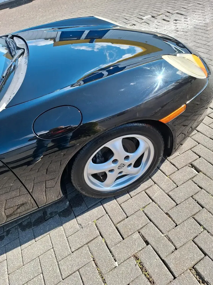 Gebraucht Porsche Boxster 206 PS (151 kW) 1997 Schwarz Cabrio