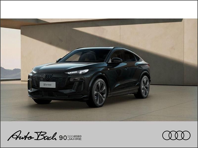 Schwarz (mythosschwarz metallic) Neu 2025 Audi Q6 Sportback e-tron S-Line SUV | 80.840 € (Superpreis) - Bild 1/4