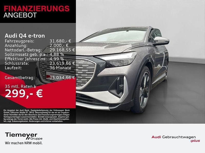 Gebraucht Audi Q4 e-tron S-Line 150 kW (204 PS) 2022 Grau SUV