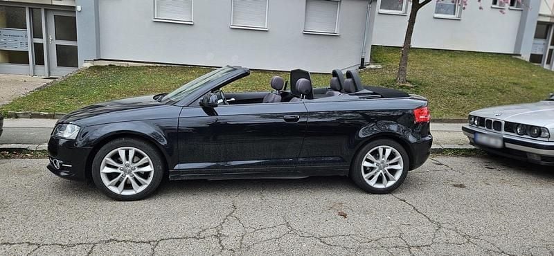 Gebraucht Audi A3 Cabriolet 120 PS (88 kW) 2012 Schwarz Cabrio