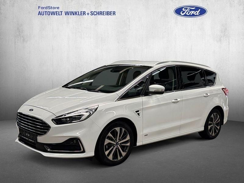 Weiß Gebraucht 2020 Ford S-MAX Titanium Van / Kleinbus | 28.490 € (Fairer Preis) - Bild 1/4