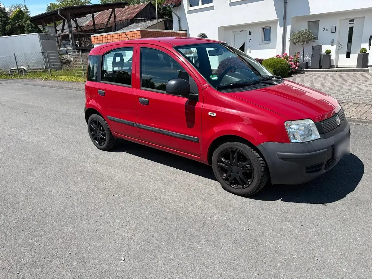Gebraucht Fiat Panda 54 PS (39 kW) 2010 Rot Kleinwagen