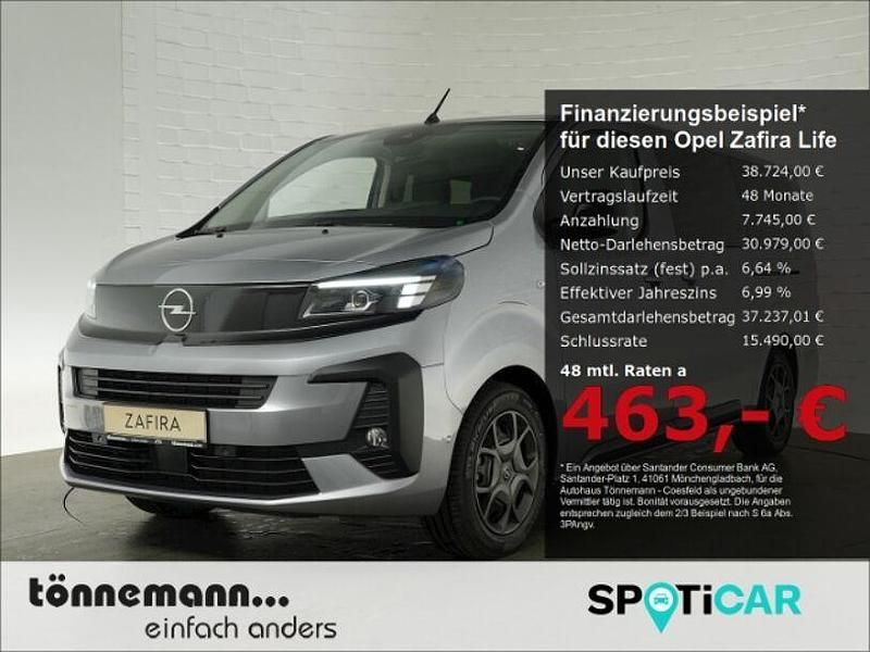 Kontrast grau Neu 2025 Opel Zafira Edition Van / Kleinbus | 38.724 € (Superpreis) - Bild 1/4