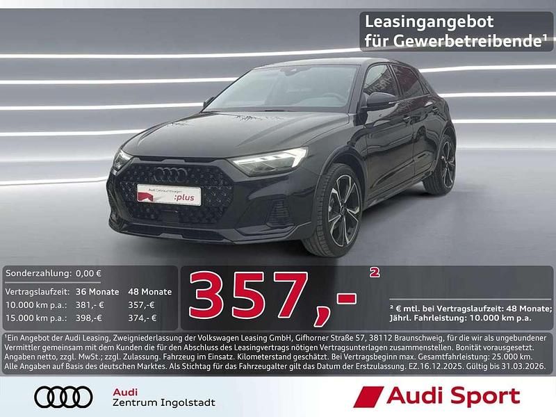 Mythosschwarz metallic Gebraucht 2025 Audi A1 Ambiente Limousine | 35.450 € (Teuer) - Bild 1/3