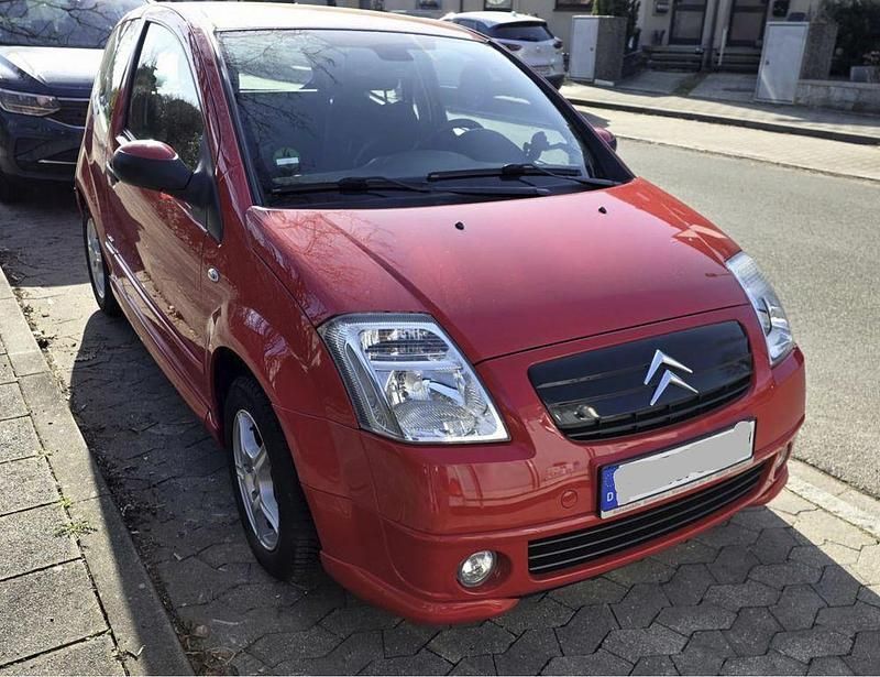 Gebraucht Citroën C2 VTR Sport 73 PS (53 kW) 2008 Rot Kleinwagen