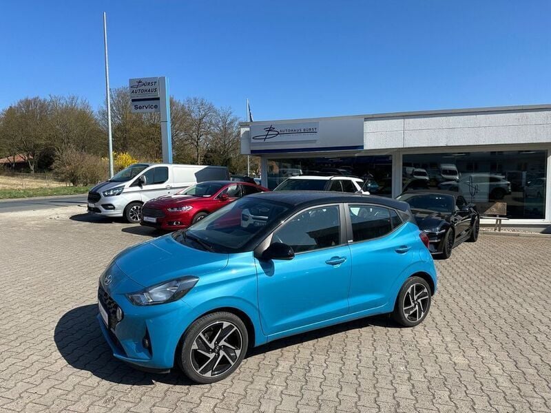 Schwarz Gebraucht 2020 Hyundai i10 Trend Kleinwagen | 11.390 € (Fairer Preis) - Bild 1/4