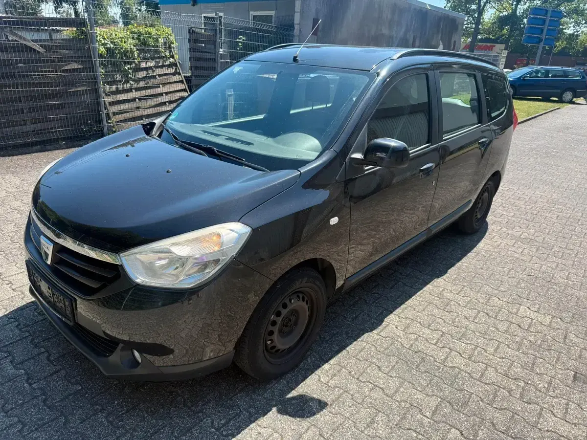 Gebraucht Dacia Lodgy 116 PS (85 kW) 2013 Schwarz Van / Kleinbus