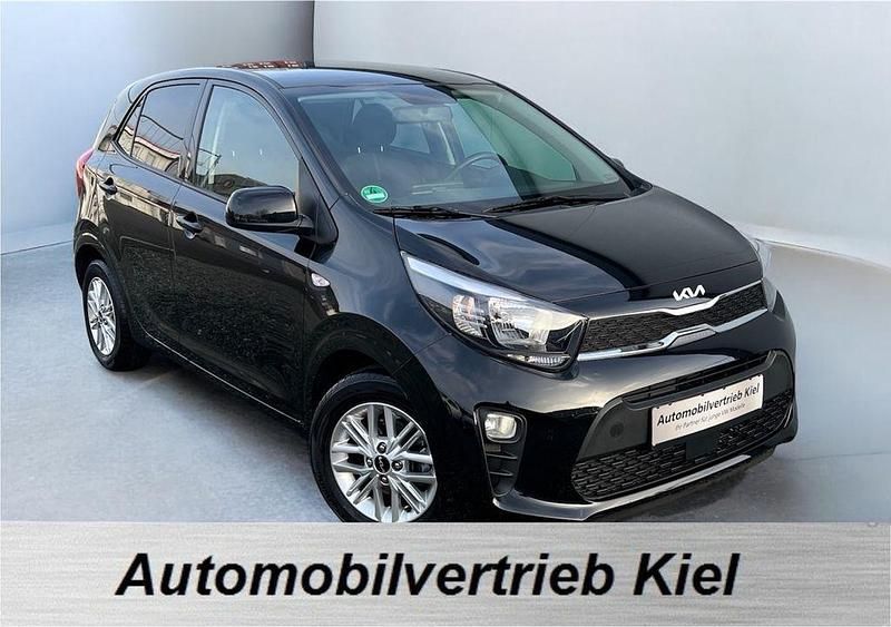 Schwarz Gebraucht 2022 Kia Picanto Vision Kleinwagen | 11.300 € (Fairer Preis) - Bild 1/4