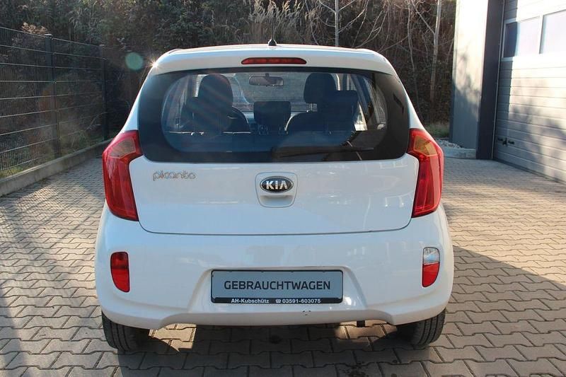 Gebraucht Kia Picanto 69 PS (50 kW) 2013 Weiß Kleinwagen
