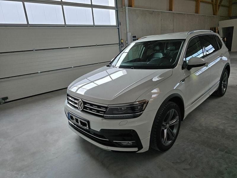 Gebraucht VW Tiguan Allspace Highline 220 PS (161 kW) 2018 Weiß SUV