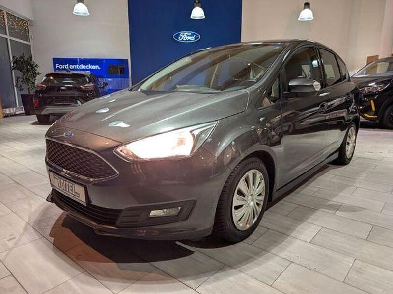 Grau Gebraucht 2018 Ford C-MAX Cool & Connect Van / Kleinbus | 8.390 € (Fairer Preis) - Bild 1/4