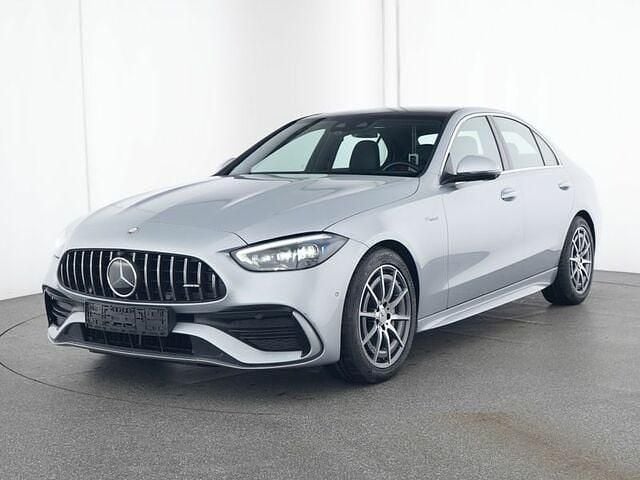 Metalliclack hightechsilber Gebraucht 2023 Mercedes C43 AMG AMG Limousine | 51.800 € (Guter Preis) - Bild 1/2