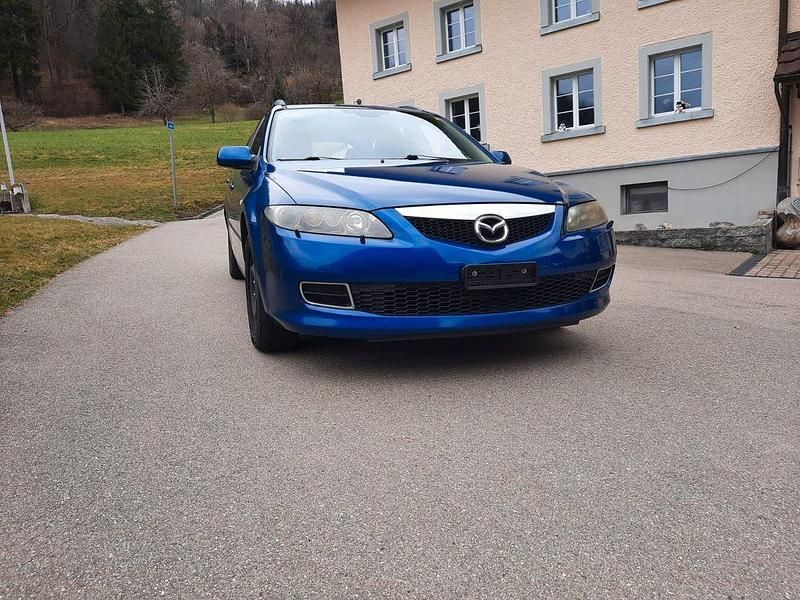 Gebraucht Mazda 6 Dynamic 166 PS (122 kW) 2005 Blau Kombi