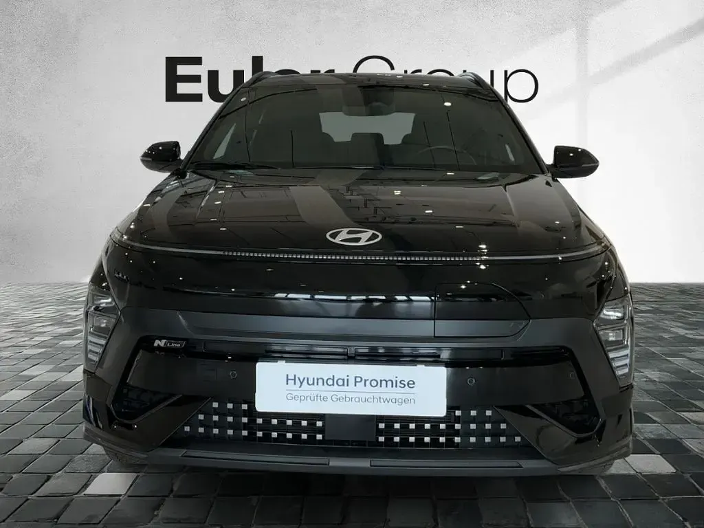 Gebraucht Hyundai Kona N Line 160 kW (218 PS) 2025 Schwarz SUV