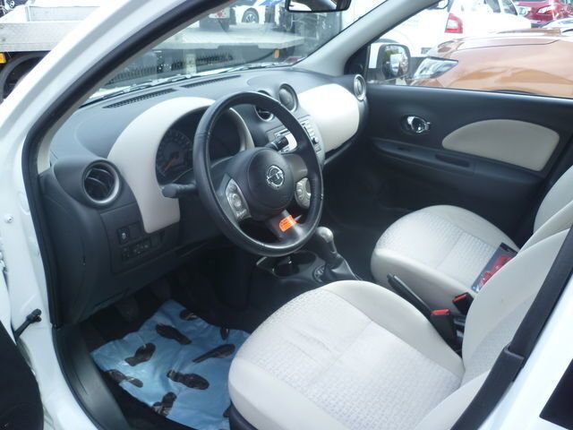 Gebraucht Nissan Micra 80 PS (58 kW) 2012 Weiß metallic Kleinwagen