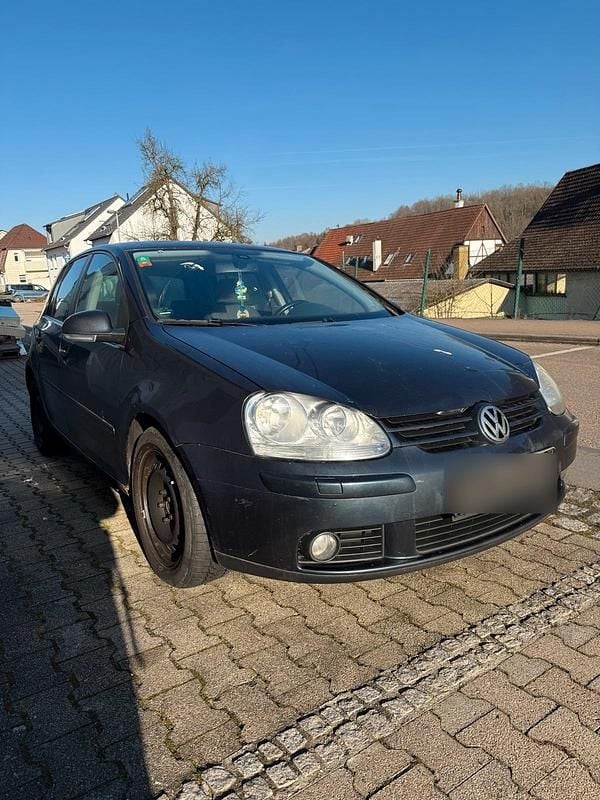 Blau Gebraucht 2008 VW Golf V Kleinwagen | 1.200 € (Guter Preis) - Bild 1/4