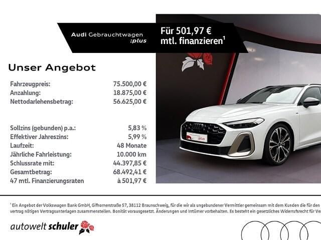 Gletscherweiß metallic Gebraucht 2025 Audi A5 Ambiente Coupé | 74.850 € (Etwas zu teuer) - Bild 1/4