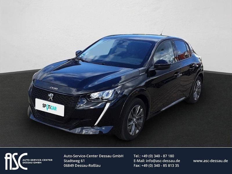Schwarz Gebraucht 2021 Peugeot e-208 Allure Kleinwagen | 16.990 € (Fairer Preis) - Bild 1/4
