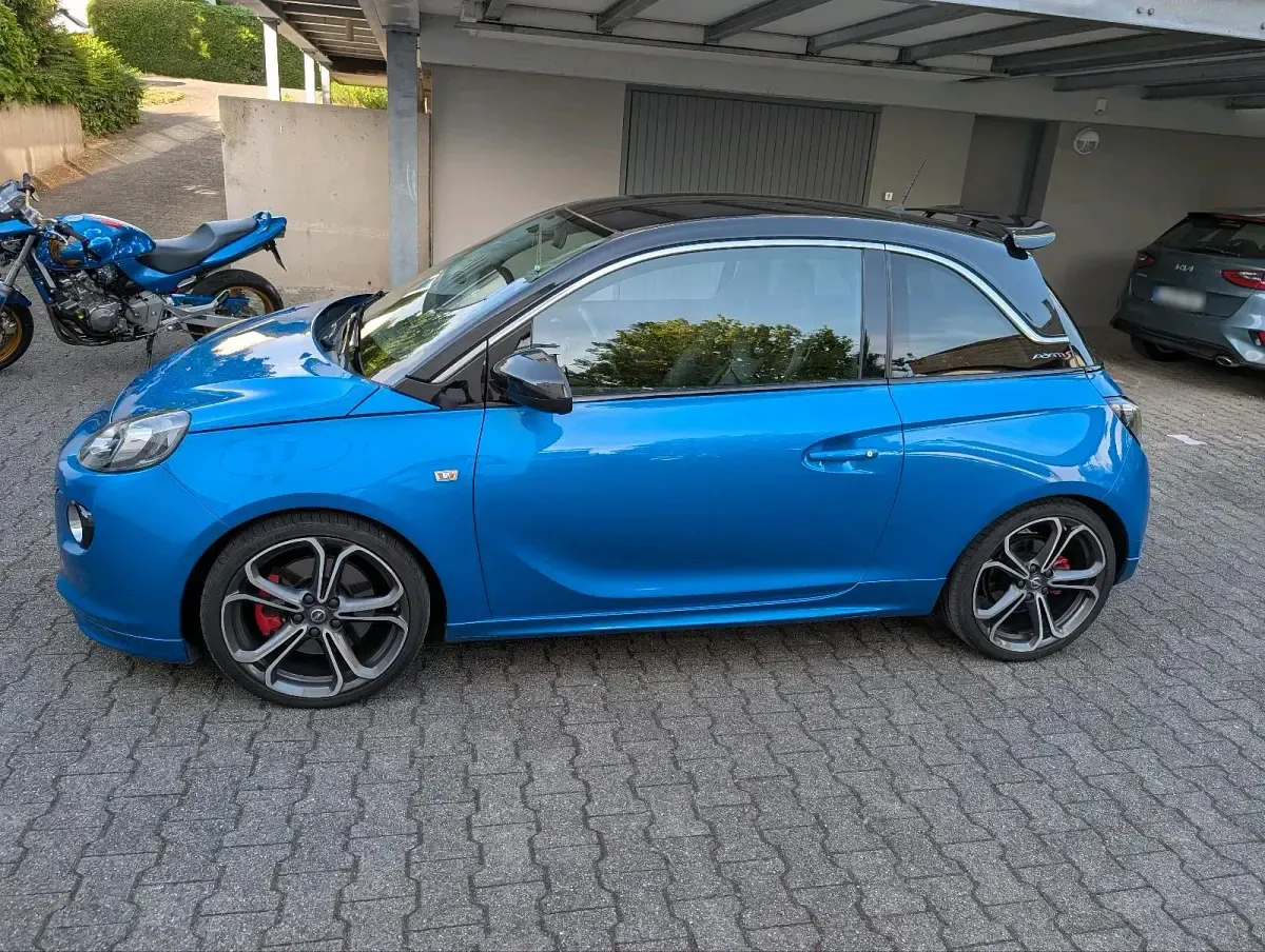 Gebraucht Opel Adam S 150 PS (110 kW) 2016 Blau Kleinwagen