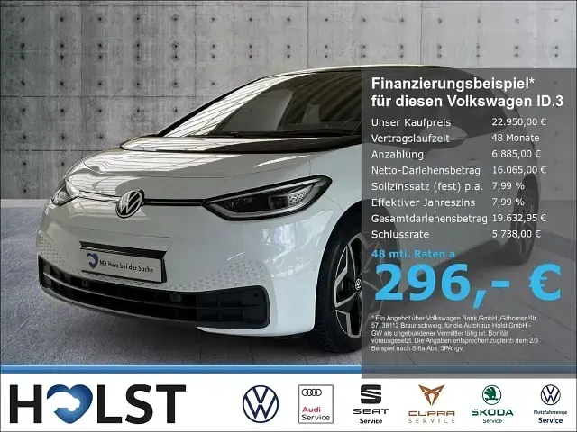 Gebraucht VW ID.3 Pro 106 kW (145 PS) 2022 Kleinwagen