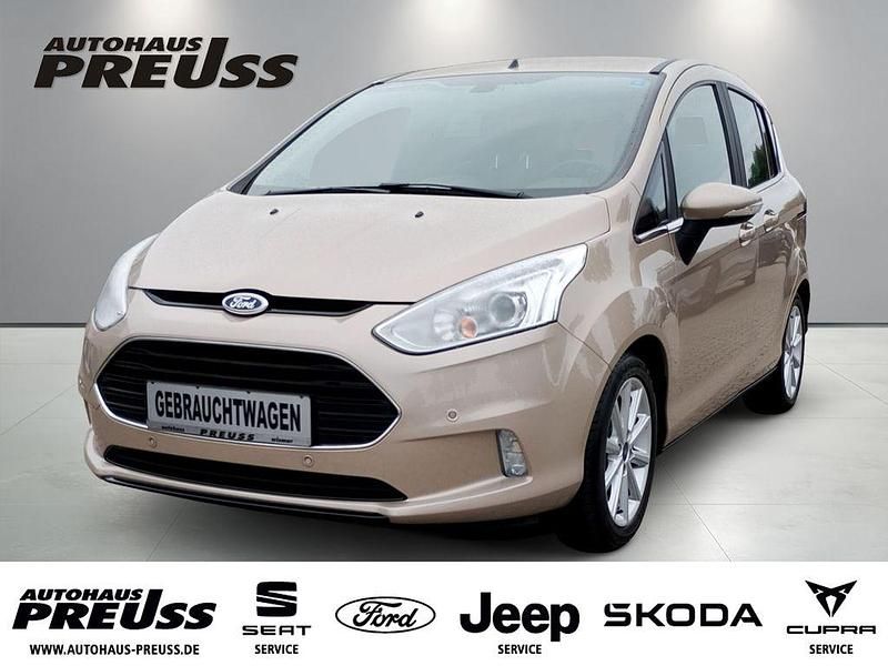 Beige Gebraucht 2018 Ford B-MAX Titanium Van / Kleinbus | 13.890 € (Teuer) - Bild 1/4