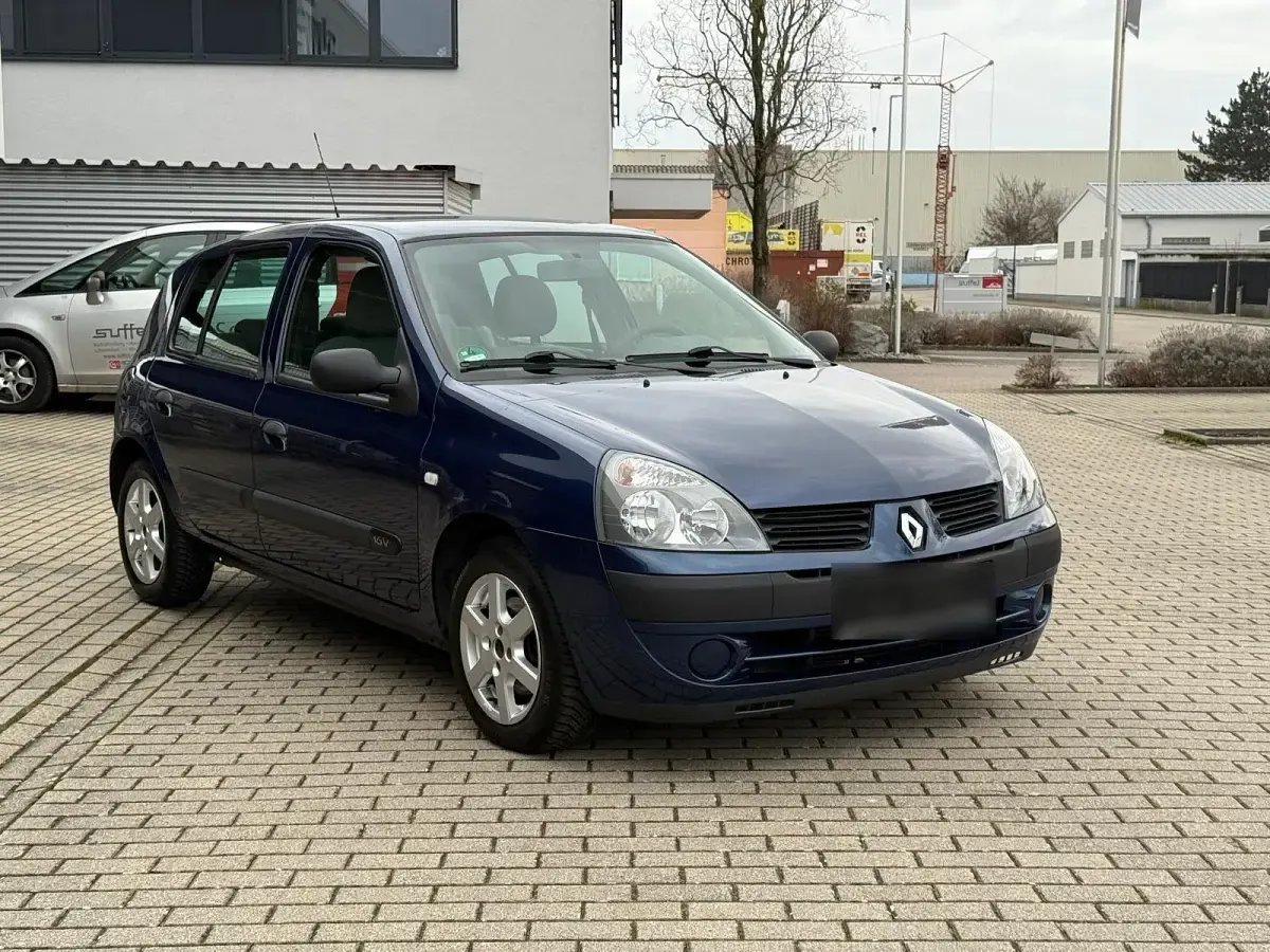 Gebraucht Renault Clio 75 PS (55 kW) 2005 Blau Kleinwagen