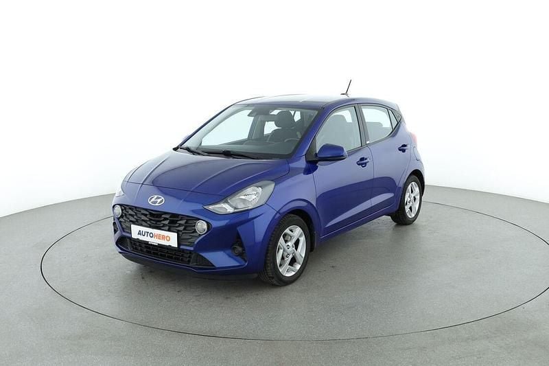 Blau Gebraucht 2021 Hyundai i10 Trend Kleinwagen | 14.840 € (Fairer Preis) - Bild 1/3