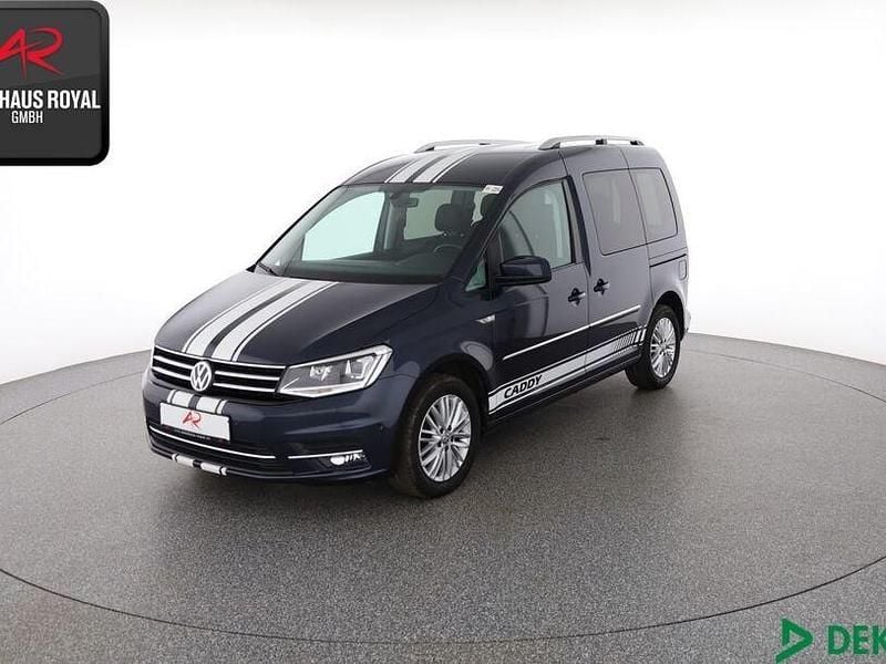 Gebraucht VW Caddy Highline 125 PS (91 kW) 2017 Starlight blue Van / Kleinbus