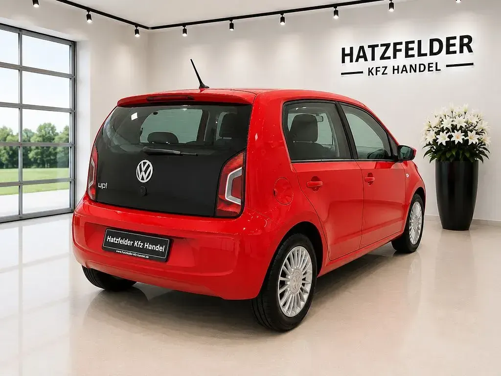 Gebraucht VW up! high up! 75 PS (55 kW) 2015 Rot Kleinwagen