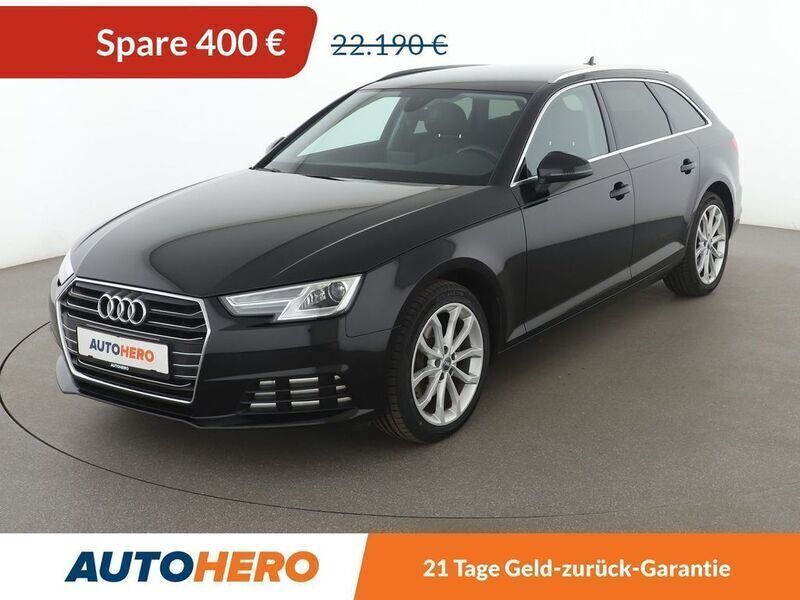 Schwarz Gebraucht 2019 Audi A4 Limousine | 20.770 € (Fairer Preis) - Bild 1/3