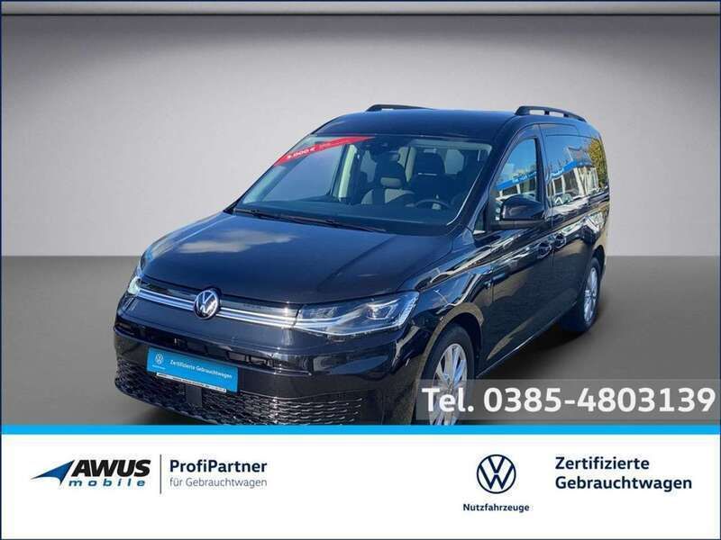 Schwarz Gebraucht 2022 VW Caddy Maxi Life Life Van / Kleinbus | 34.980 € (Fairer Preis) - Bild 1/3