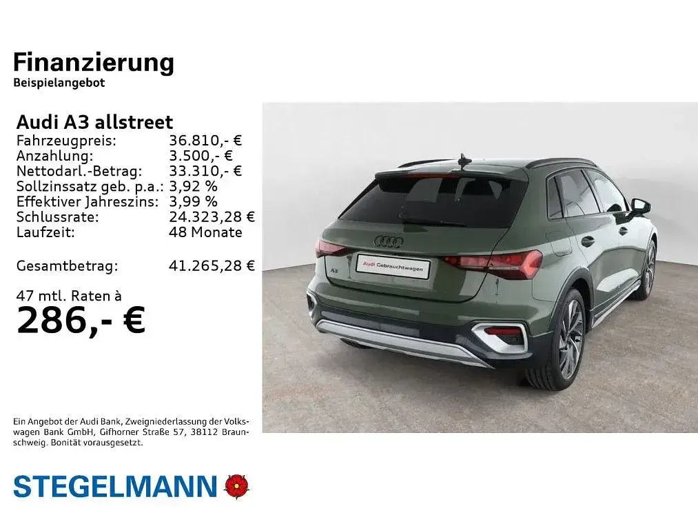 Gebraucht Audi A3 S-Line 204 PS (150 kW) 2025 Grün Limousine