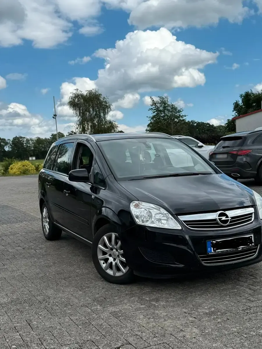 Gebraucht Opel Zafira 2010 Schwarz Van / Kleinbus
