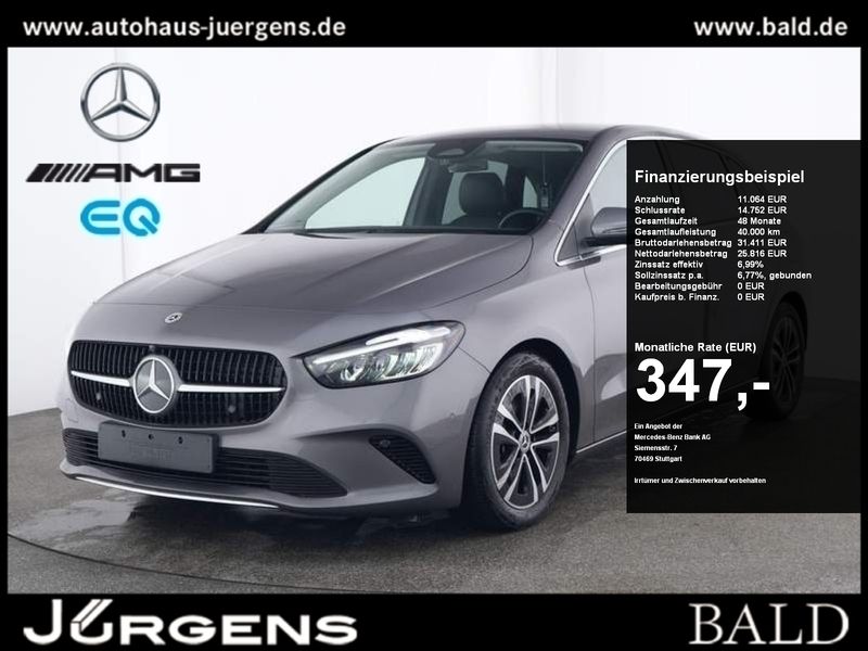 Gebraucht Mercedes B220 Progressive 190 PS (139 kW) 2023 Metalliclack mountaingrau Van / Kleinbus