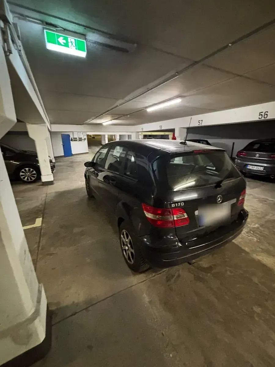Gebraucht Mercedes B170 116 PS (85 kW) 2008 Schwarz Van / Kleinbus