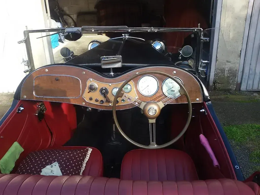 Gebraucht MG TD 54 PS (39 kW) 1953 Rot Cabrio